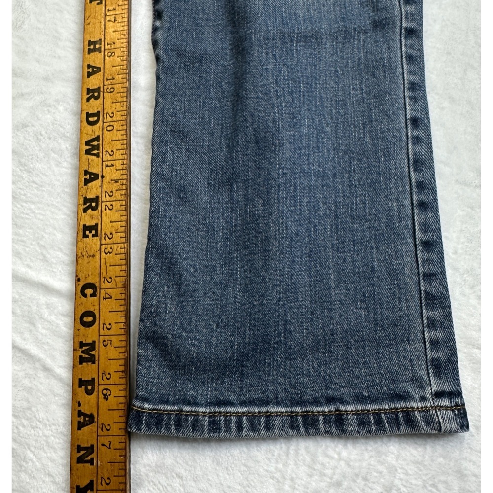 Talbots Heritage Jeans Women 10P Blue Straight Leg Petite Medium Wash Stretch - Picture 10 of 10